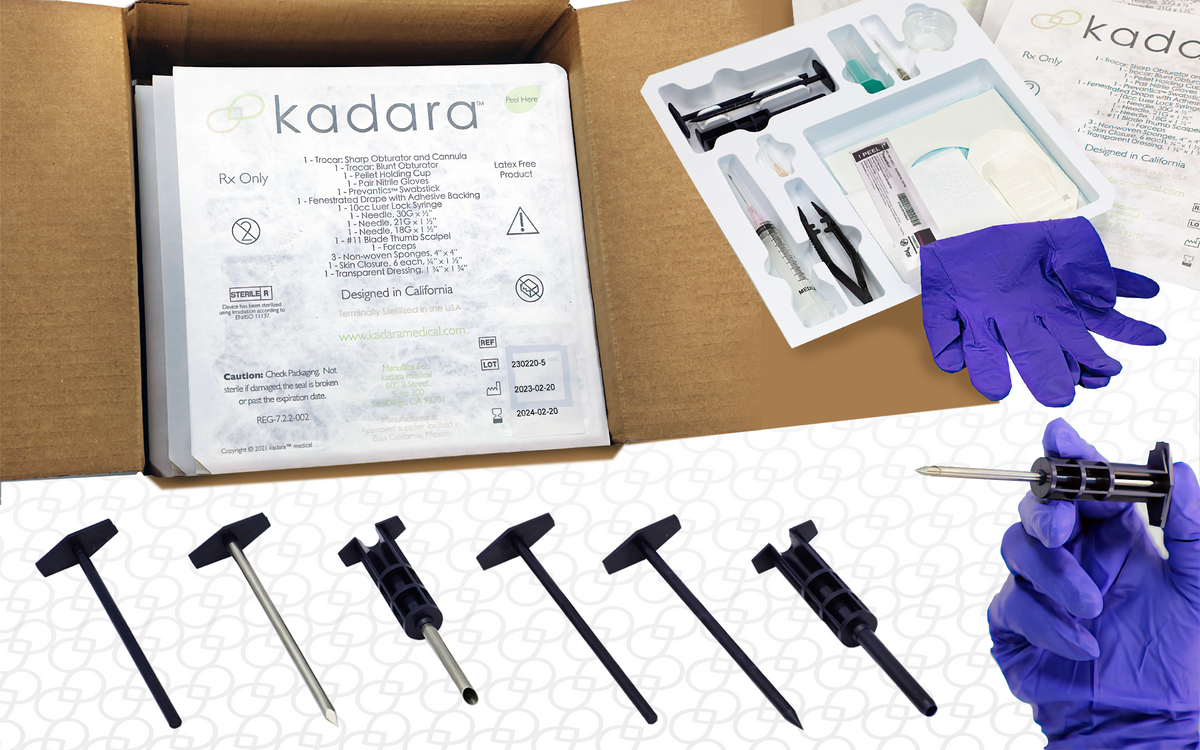 Disposable Pellet Trocar Trays