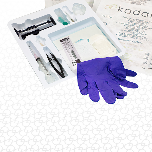 3.2mm Stainless Steel Disposable Trocar Kit - Small Gloves (Case) - 16 Kits