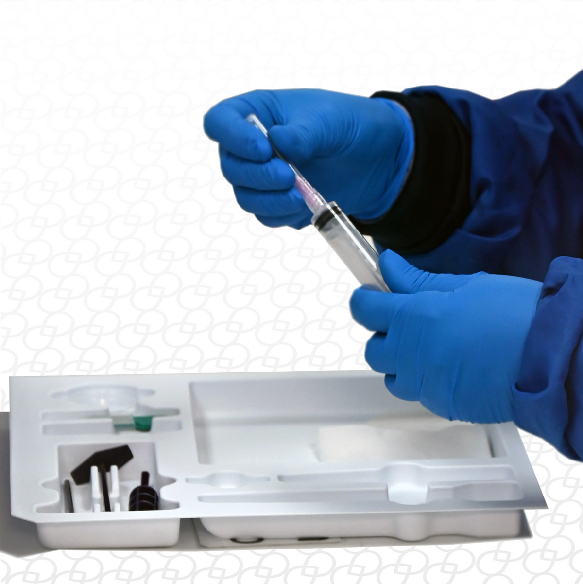 3.2mm ABS Plastic Disposable Trocar Kit - Medium Gloves (Each)