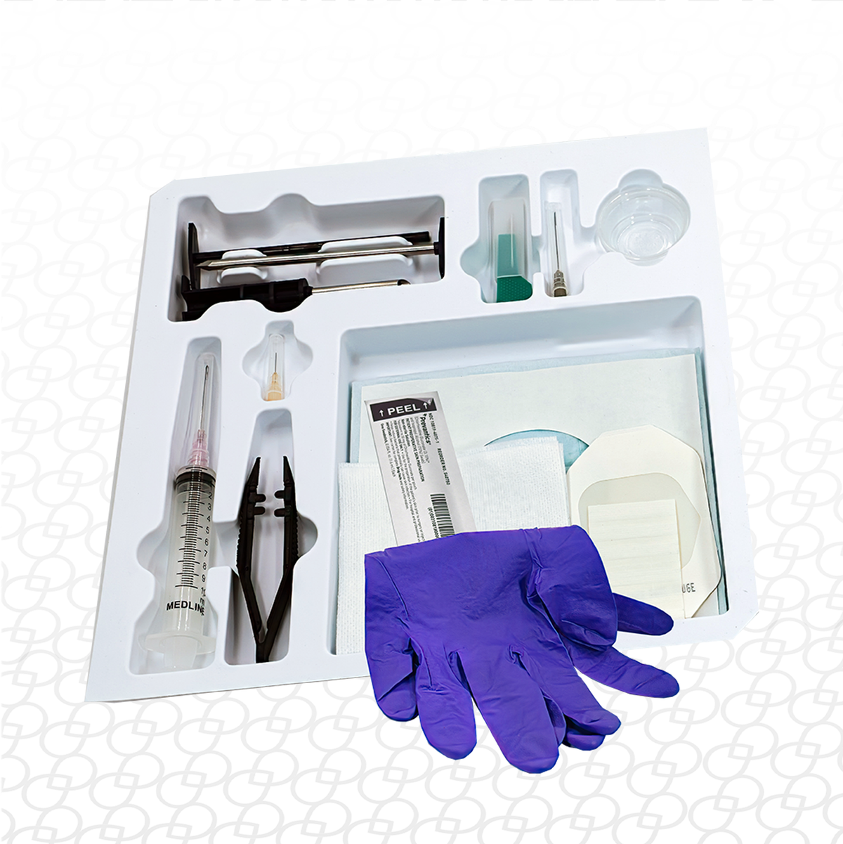 3.2mm Stainless Steel Disposable Trocar Kit - Small Gloves (Each)